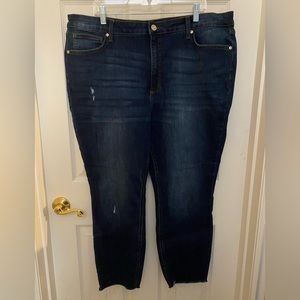 LC Lauren Conrad Skinny Ankle jeans, size 20W